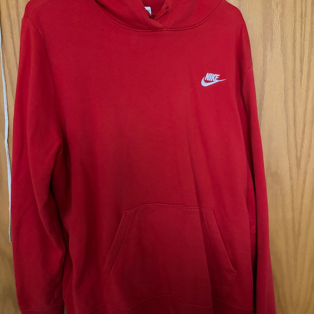 Red Nike Hoodie